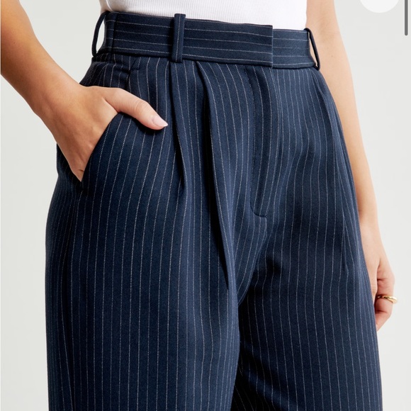 NWT Curve Love A&F Sloane Tailored Pant - Picture 13 of 13